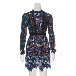 Self portrait lace dress worn once!